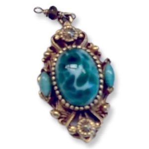 Rare Vintage Emerald Stone For Necklace